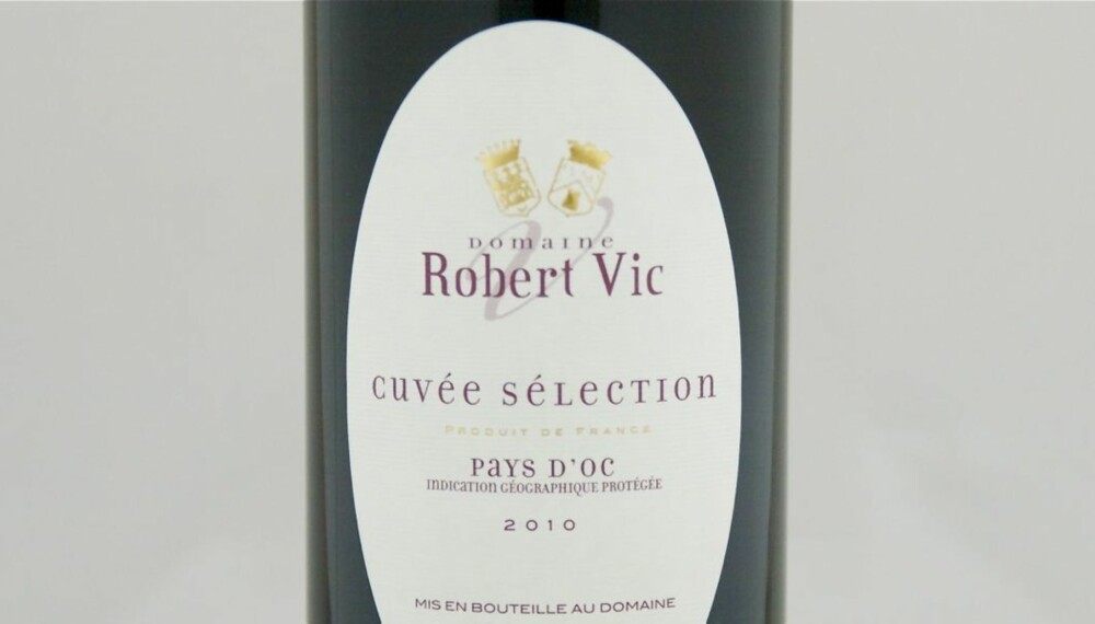TOPP 10 RØDVIN: Robert Vic Cuvée Sélection 2010 er på førsteplass. TOPP 10 RØDVIN: Robert Vic Cuvée Sélection 2010 er på førsteplass.
