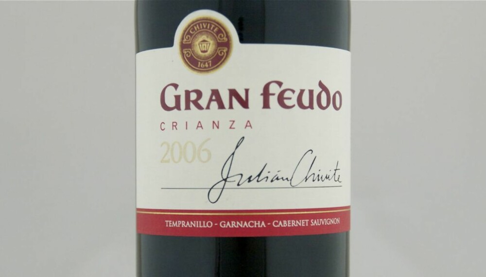 TOPP 10 RØDVIN: Gran Feudo Crianza 2006 er på delt syvendeplass. TOPP 10 RØDVIN: Gran Feudo Crianza 2006 er på delt syvendeplass.