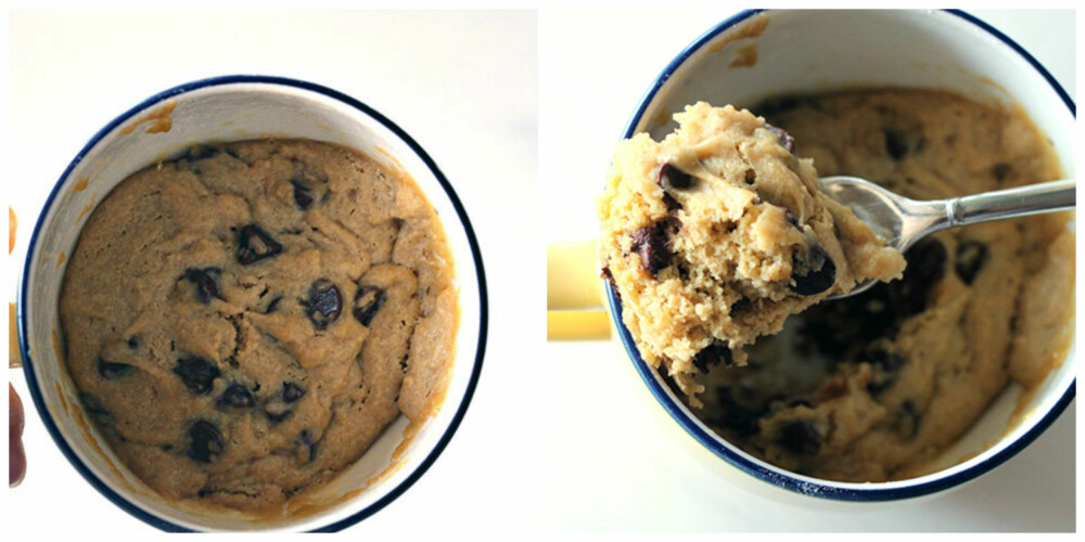 COOKIE DOOUG: Deilig kake med sjokoladebiter og kakedeig COOKIE DOOUG: Deilig kake med sjokoladebiter og kakedeig