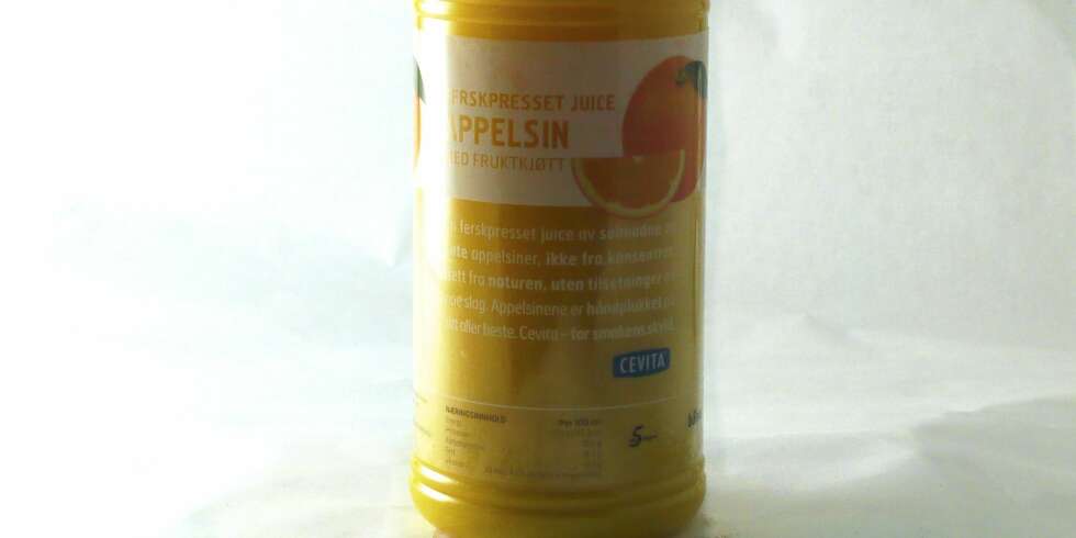 TEST: Appelsinjuice TEST: Appelsinjuice