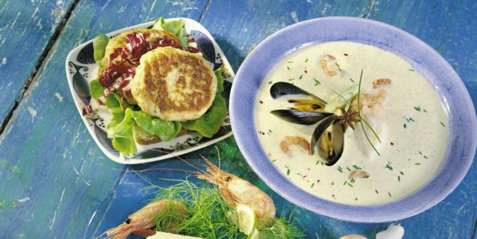 HELGEMENYEN: Fisk- og skalldyrsuppe. HELGEMENYEN: Fisk- og skalldyrsuppe.