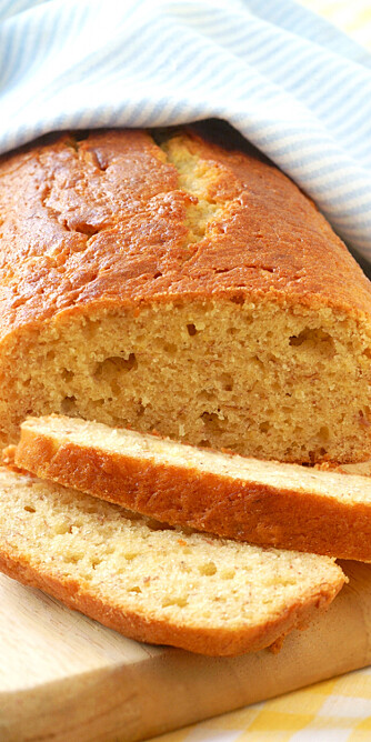 BAKE KAKE SØTE: Banankake er en lettvint kake som passer ved siden av kaffekoppen. BAKE KAKE SØTE: Banankake er en lettvint kake som passer ved siden av kaffekoppen.