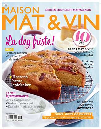 Premie: Vinn en årsabonnement på matbladet Maison MatogVin Premie: Vinn en årsabonnement på matbladet Maison MatogVin