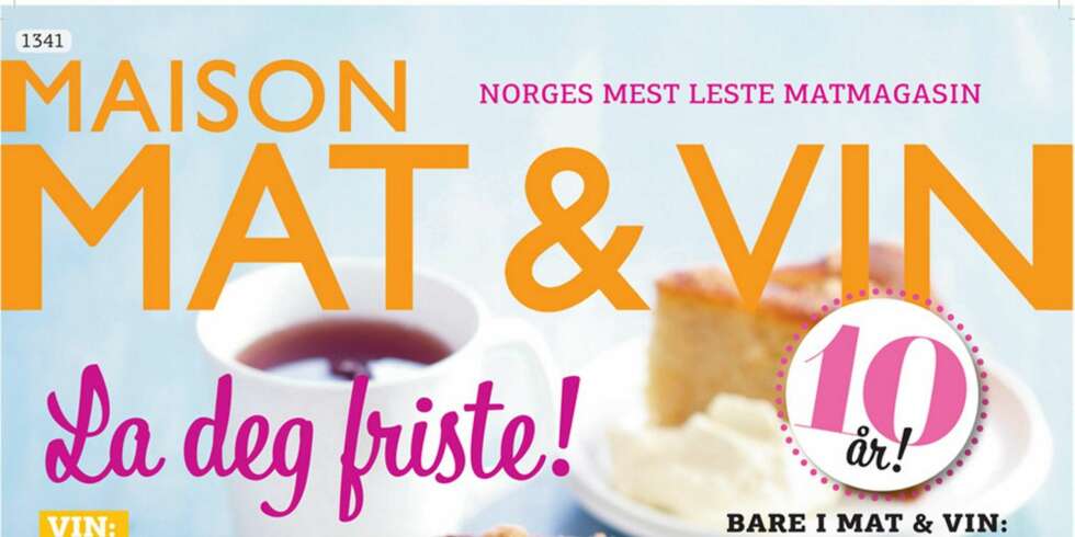 Premie: Vinn en årsabonnement på matbladet Maison MatogVin Premie: Vinn en årsabonnement på matbladet Maison MatogVin