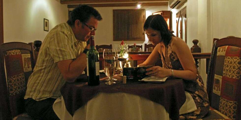 FRANSK: I Laos' hovedstad Vientiane finner du en rekke franske restauranter. FRANSK: I Laos' hovedstad Vientiane finner du en rekke franske restauranter.