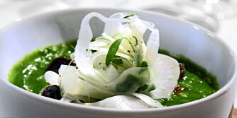 SNEGLEGRØT: Maten er ikke noe du kjenner igjen på The fat Duck. SNEGLEGRØT: Maten er ikke noe du kjenner igjen på The fat Duck.