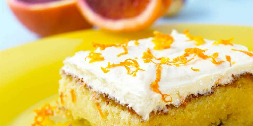 SOLGUL: Appelsinkake må vel vere den perfekte påskekaken? SOLGUL: Appelsinkake må vel vere den perfekte påskekaken?