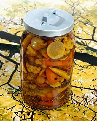 GOD HØST: Grønnsakspickles. Foto: Christian Brun GOD HØST: Grønnsakspickles. Foto: Christian Brun