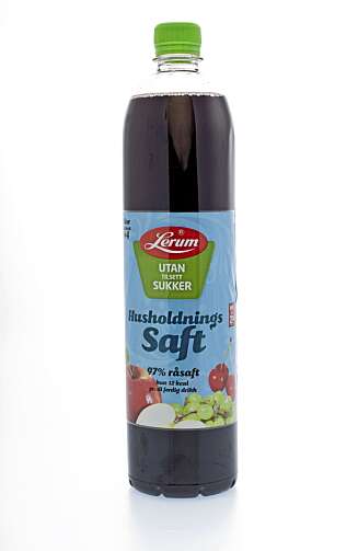 TEST AV SAFT: Lerums husholdningssaft uten tilsatt sukker. TEST AV SAFT: Lerums husholdningssaft uten tilsatt sukker.