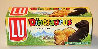 NUMMER 7: Dinosaurus chocolate (Lu). NUMMER 7: Dinosaurus chocolate (Lu).