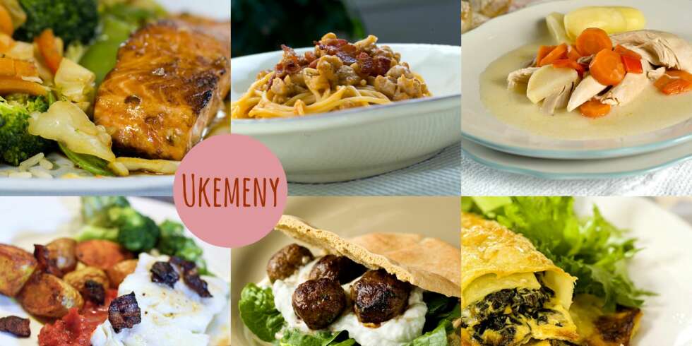 UKEMENY: Uken er stappet med favoritter! UKEMENY: Uken er stappet med favoritter!