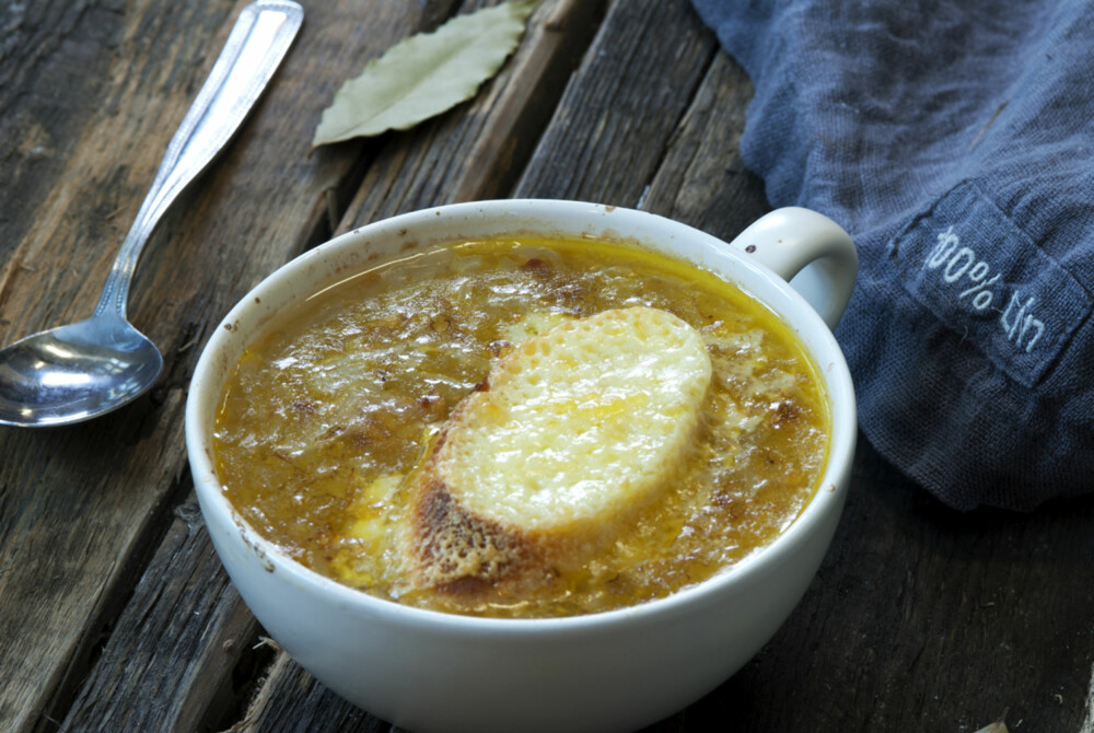 FRANSK LØKSUPPE: Billig og godt! FRANSK LØKSUPPE: Billig og godt!