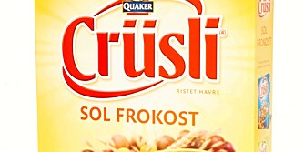 FROKOSTBLANINGER: Quaker Crusli FROKOSTBLANINGER: Quaker Crusli
