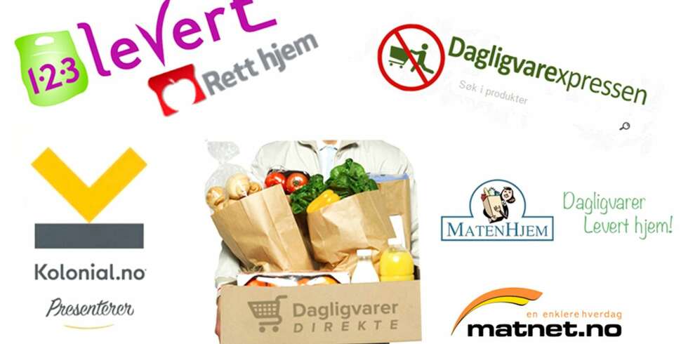 MAT PÅ NETT: Netthandel av dagligvarer kan løse tidsklemme-floker. Den billigste butikken nærmer seg supermarkedprisene, viser Klikks test av sju dagligvarer på nett. FOTO: Skjermdump MAT PÅ NETT: Netthandel av dagligvarer kan løse tidsklemme-floker. Den billigste butikken nærmer seg supermarkedprisene, viser Klikks test av sju dagligvarer på nett. FOTO: Skjermdump