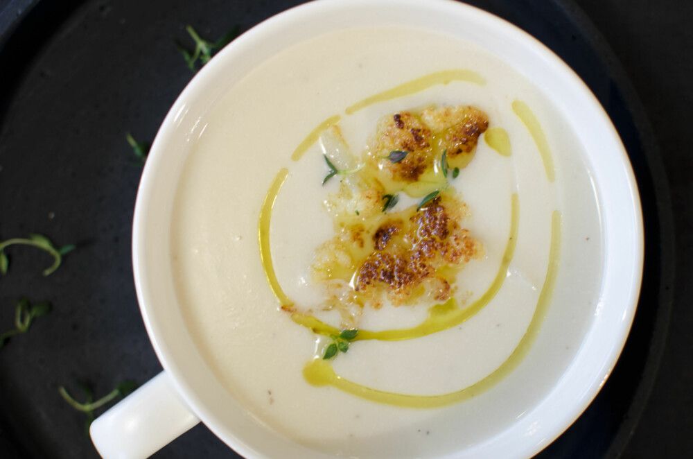 KLASSIKER: Blomkålsuppe. KLASSIKER: Blomkålsuppe.