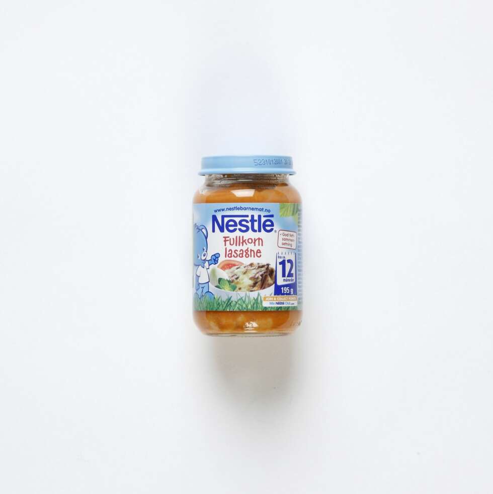 BABYMAT PÅ GLASS: En fin overgang fra melk til fast føde kan være babymat på glass. BABYMAT PÅ GLASS: En fin overgang fra melk til fast føde kan være babymat på glass.