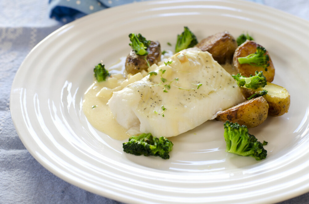 LUKSUSMIDDAG: Denne fiskemiddagen smaker luksus fra ende til annen. LUKSUSMIDDAG: Denne fiskemiddagen smaker luksus fra ende til annen.