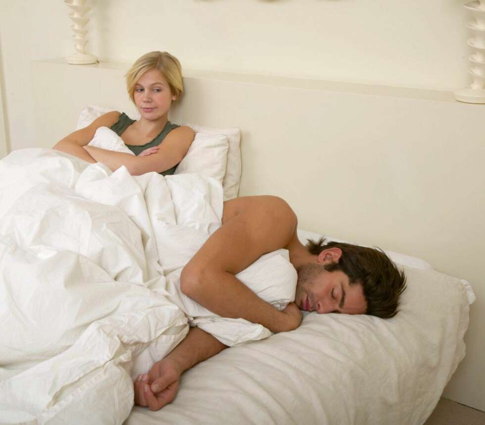 MANGLENDE LYST: For lite søvn kan føre til et lavere testosteronnivå, noe som kan påvirke sexlysten. Foto: Thinkstockphoto MANGLENDE LYST: For lite søvn kan føre til et lavere testosteronnivå, noe som kan påvirke sexlysten. Foto: Thinkstockphoto
