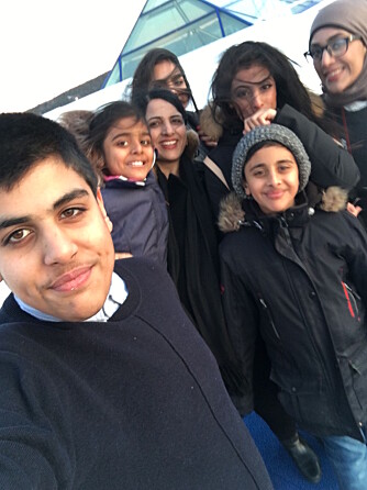 MED BARNA: Ali Hamza, Bilal, Tehrim, Siddra, Halima og Fatima. MED BARNA: Ali Hamza, Bilal, Tehrim, Siddra, Halima og Fatima.