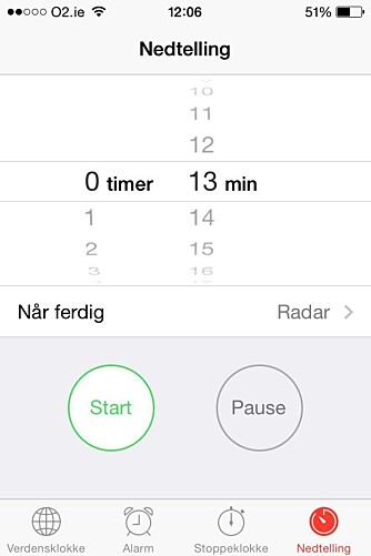 NEDTELLING PÅ MUSIKK: Slik slipper du å våkne til samme musikken som du sovner til. FOTO: Screenshot, iPhone. NEDTELLING PÅ MUSIKK: Slik slipper du å våkne til samme musikken som du sovner til. FOTO: Screenshot, iPhone.