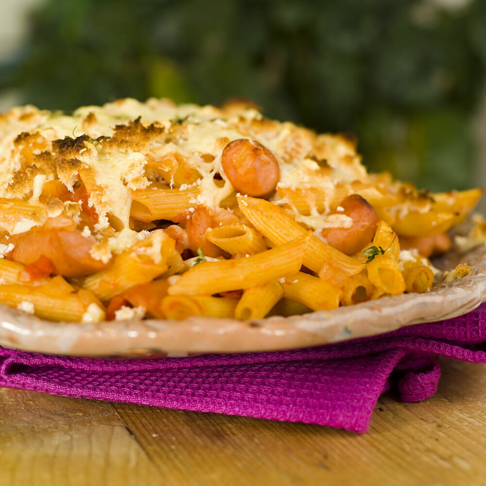 BAKT PASTA: Kjapp og super middag! BAKT PASTA: Kjapp og super middag!