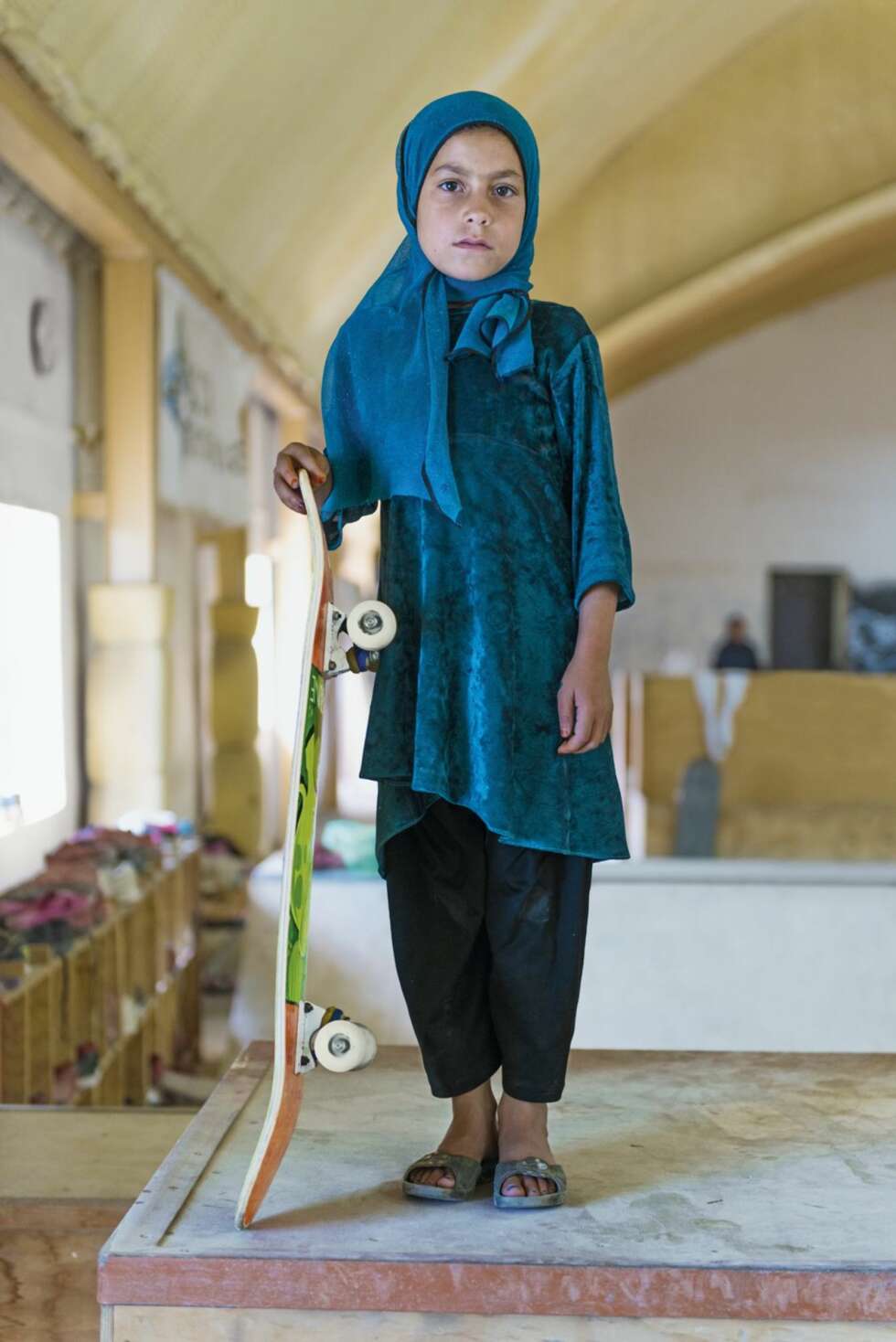VANT PRIS: Bildet av denne skaterjenta ga fotografen en høythengende pris. Fotografen mener bildet oppsummerer alt Skateistan står for. VANT PRIS: Bildet av denne skaterjenta ga fotografen en høythengende pris. Fotografen mener bildet oppsummerer alt Skateistan står for.