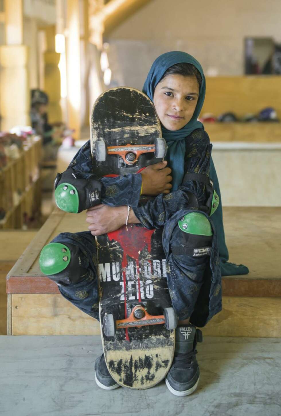TØFFE JENTER: - Skateboarding viser hvor tøffe og utholdende jenter kan være. TØFFE JENTER: - Skateboarding viser hvor tøffe og utholdende jenter kan være.