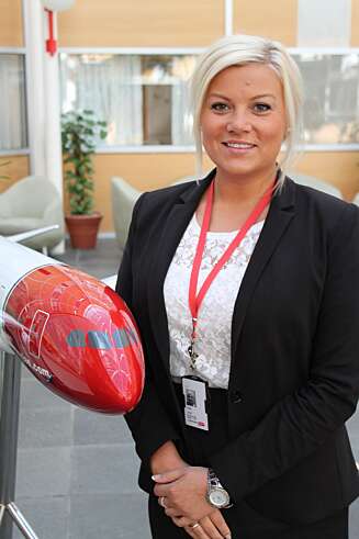 FLYEKSPERT: Seniorfaglig rådgiver i Norwegian, Linda Olsen. Foto: Astrid Mannion/Norwegian. FLYEKSPERT: Seniorfaglig rådgiver i Norwegian, Linda Olsen. Foto: Astrid Mannion/Norwegian.