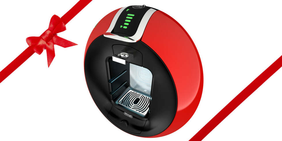 DAGENS PREMIE: I dagens luke ligger det en Dolce Gusto kaffemaskin og venter på en heldig vinner. DAGENS PREMIE: I dagens luke ligger det en Dolce Gusto kaffemaskin og venter på en heldig vinner.
