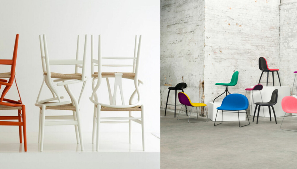 SITT MED STIL: Danmark er kjent for stoler med høy designfaktor SITT MED STIL: Danmark er kjent for stoler med høy designfaktor