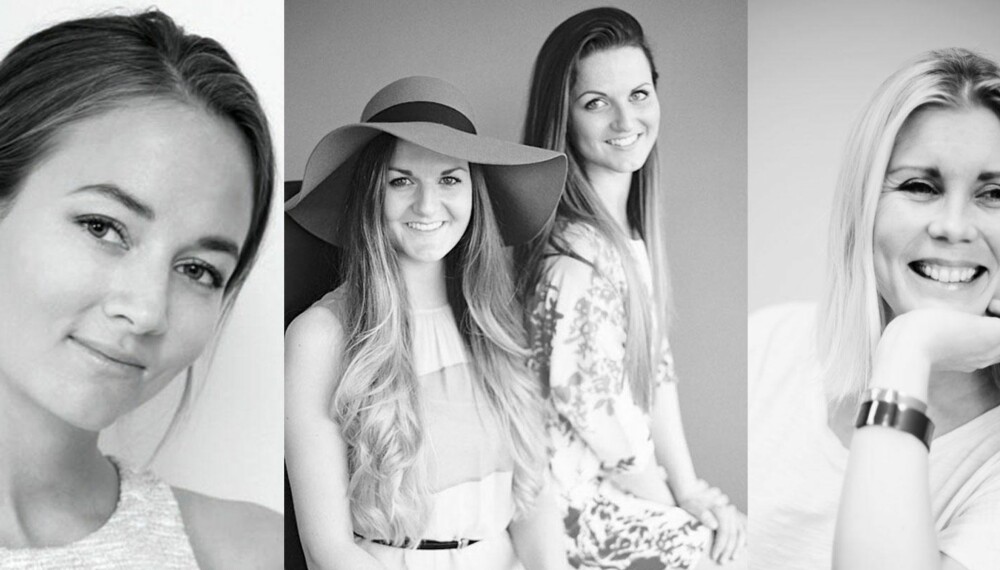 BRYLLUPSEKSPERTER: Charlotte Lovise Morits, Silje og Gry Glenne, Nina Asbjørnsen. FOTO: PRIVAT / ANGELWORX PHOTOGRAPHY / VAKRE BRYLLUP OG EVENTS AS. BRYLLUPSEKSPERTER: Charlotte Lovise Morits, Silje og Gry Glenne, Nina Asbjørnsen. FOTO: PRIVAT / ANGELWORX PHOTOGRAPHY / VAKRE BRYLLUP OG EVENTS AS.