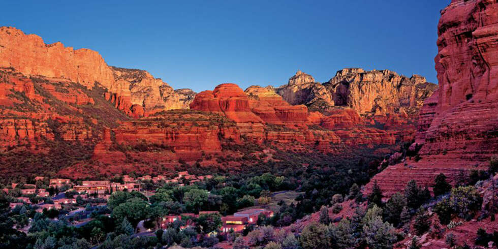 ØRKEN: Midt i Arizona i USA ligger all-inclusive spaet Mii amo Spa. ØRKEN: Midt i Arizona i USA ligger all-inclusive spaet Mii amo Spa.
