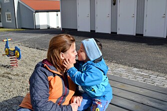 MAMMAGLEDE: Linda nyter mammarollen, og setter pris på de nære ting i hverdagen. MAMMAGLEDE: Linda nyter mammarollen, og setter pris på de nære ting i hverdagen.