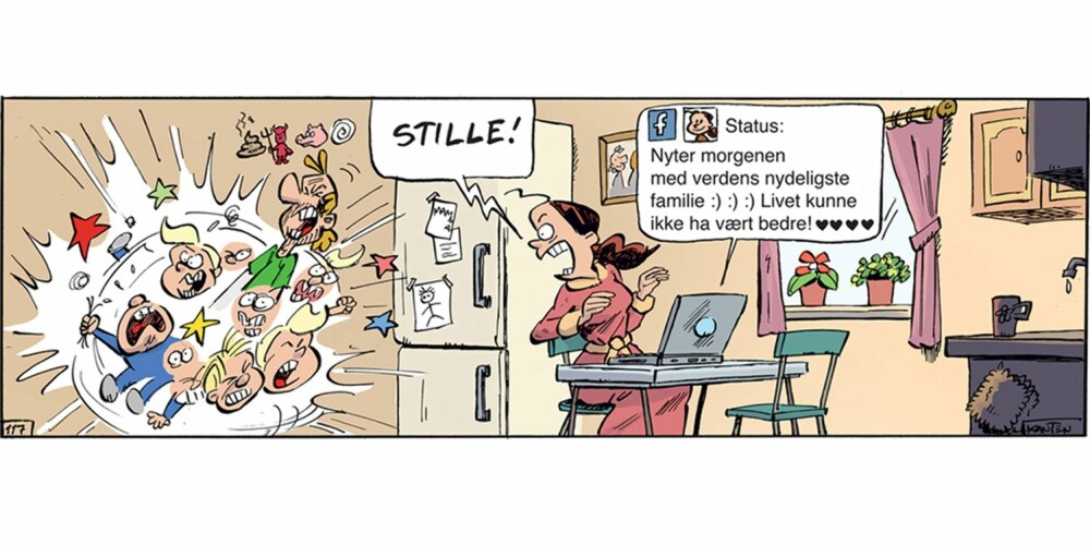 TO LIV: Et på Facebook og et i den virkelige verden. Hvilket foretrekker du? TO LIV: Et på Facebook og et i den virkelige verden. Hvilket foretrekker du?