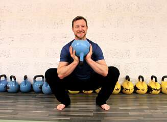 TRENINGSEKSPERT: Hovedtrener på Oslo Kettlebel Gym, Karl Kristian Indreeide. FOTO: Hanna Sundquist TRENINGSEKSPERT: Hovedtrener på Oslo Kettlebel Gym, Karl Kristian Indreeide. FOTO: Hanna Sundquist