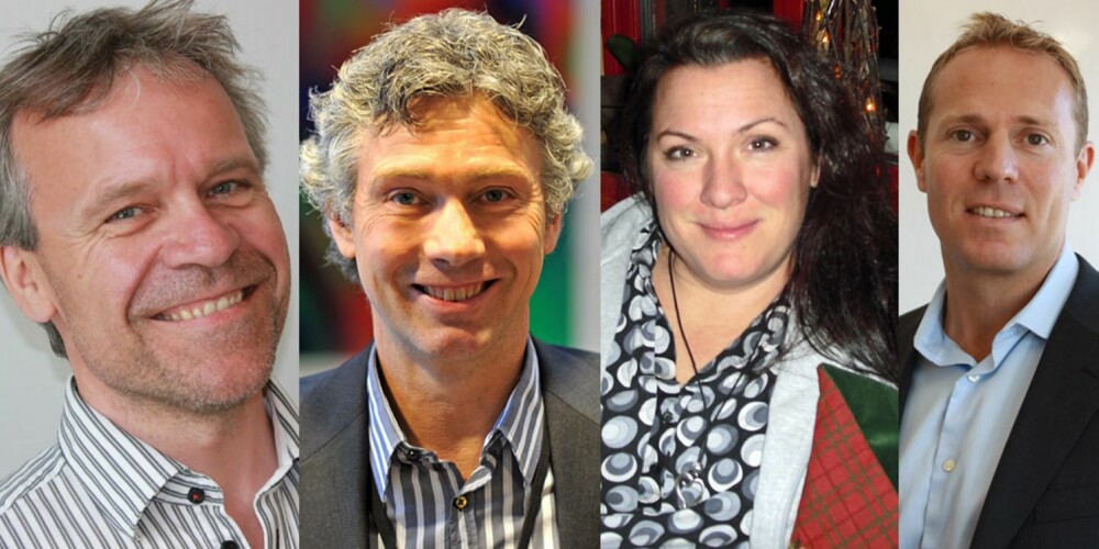 EKSPERTENE: Fra venstre: Paal Leveraas, Jon Paulsen, Sonja Skinnarland, Tim Rosenkilde. EKSPERTENE: Fra venstre: Paal Leveraas, Jon Paulsen, Sonja Skinnarland, Tim Rosenkilde.
