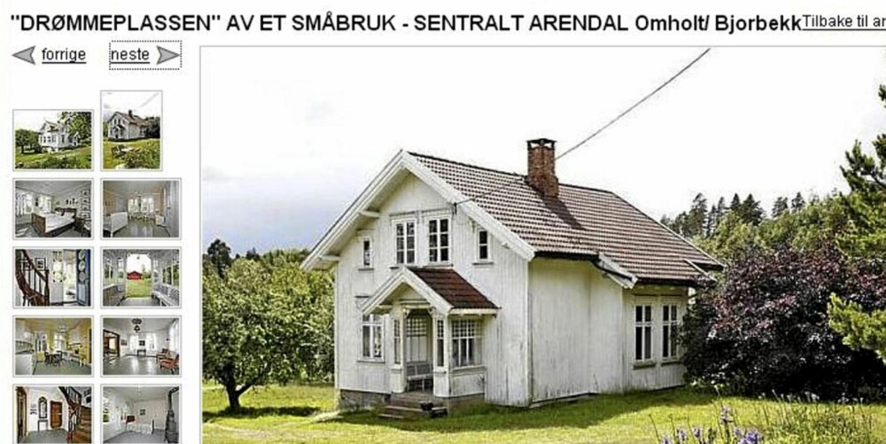 Skjermdump fra Finn.no. Skjermdump fra Finn.no.