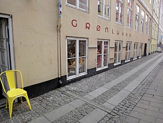 SJARMERENDE: Grønlykke er et fargerikt innslag blant Københavns interiørbutikker. SJARMERENDE: Grønlykke er et fargerikt innslag blant Københavns interiørbutikker.