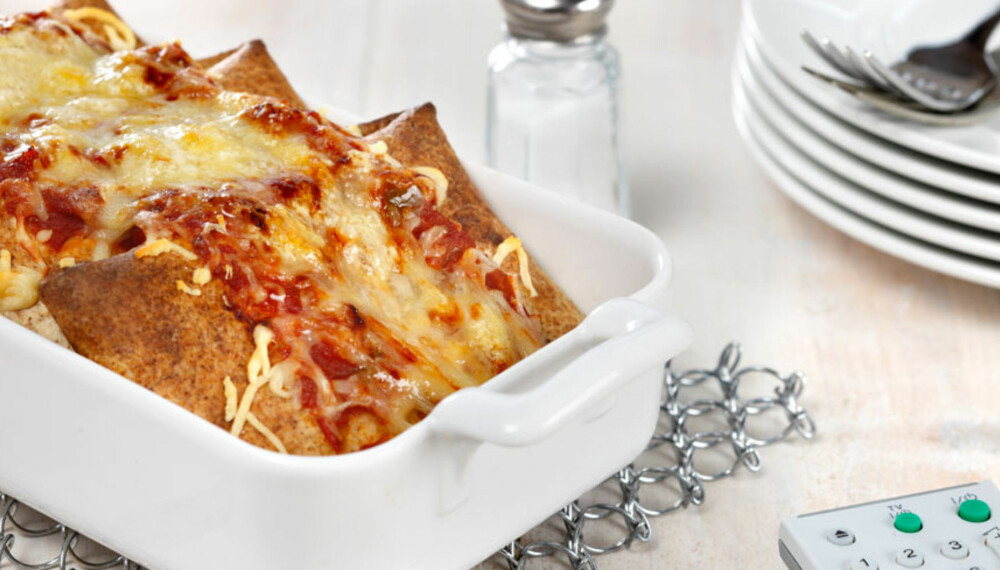 Dagens rett: Superrask enchilada Dagens rett: Superrask enchilada
