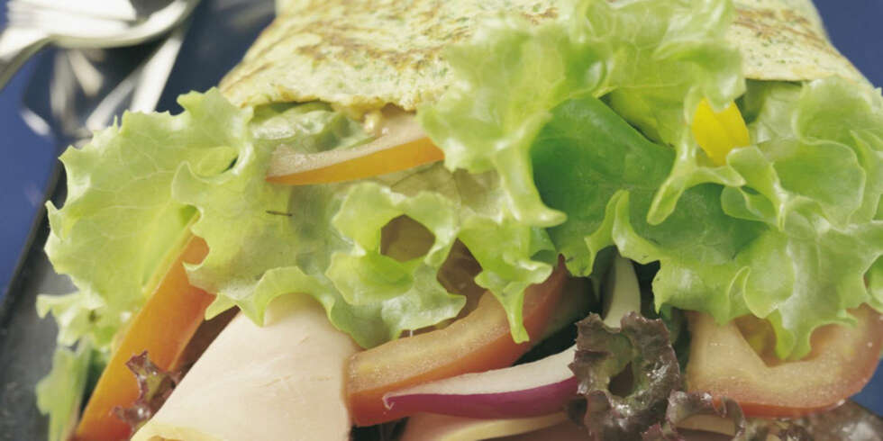 Dagens rett: Pannekake-wrap Dagens rett: Pannekake-wrap