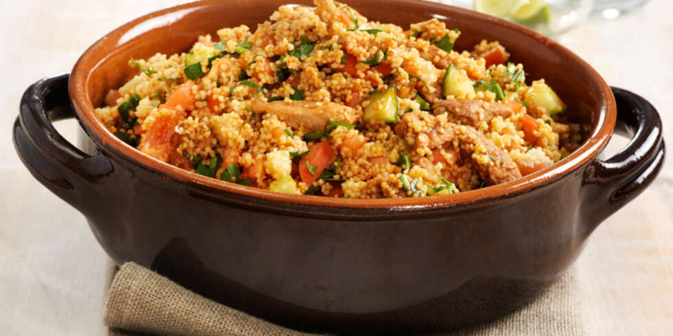 Dagens rett: Spicy couscoussalat Dagens rett: Spicy couscoussalat