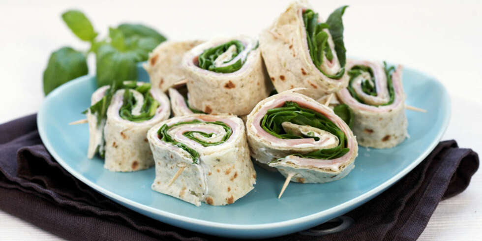 Dagens rett: Spinatwraps Dagens rett: Spinatwraps