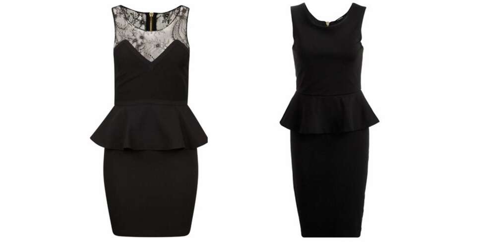 PEPLUM: På skjørtet, eller en tulipantopp, får midjen til å virke smalere. Fra venstre: Bik Bok, 399 kr, Lindex, 299 kr. PEPLUM: På skjørtet, eller en tulipantopp, får midjen til å virke smalere. Fra venstre: Bik Bok, 399 kr, Lindex, 299 kr.