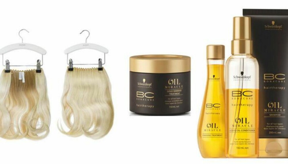 PREMIEN: Balmain Hair dress og BC Oil Miracle. PREMIEN: Balmain Hair dress og BC Oil Miracle.