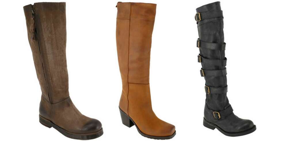 HØYT SKAFT: Fra venstre: Air Step, 1159 kr, Sixtyseven, 1398 kr, Jeffrey Campbell, 1499 kr. HØYT SKAFT: Fra venstre: Air Step, 1159 kr, Sixtyseven, 1398 kr, Jeffrey Campbell, 1499 kr.