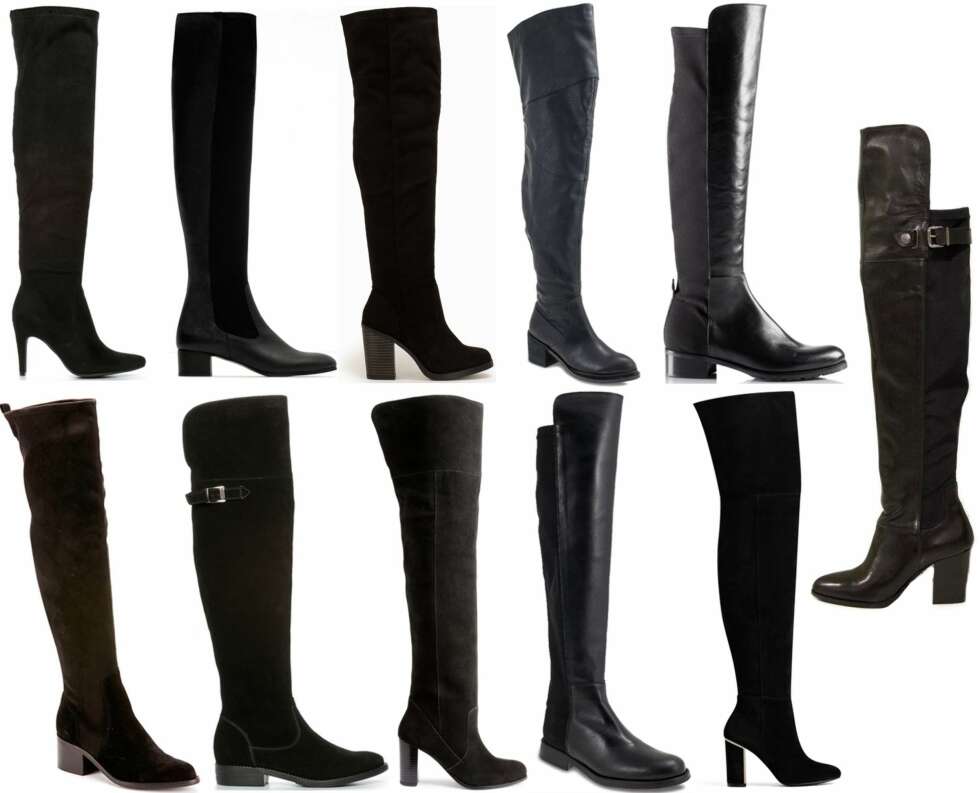 LÅRHØYE STØVLETTER: <b>Øverst fra venstre:</b> Din Sko, kr 599. Zara, kr 1199. New Look/Nelly.com, kr 749. Jeffrey Campbell, kr 2490. Eurosko, kr 2499. Front Society, kr 2500. <b>Nederst fra venstre:</b> Stockholm Design Group, kr 1599. Tamaris, kr 1199. H&M, kr 1299. Lille Vinkel Sko, kr 1998. Aldo, kr 1999. LÅRHØYE STØVLETTER: <b>Øverst fra venstre:</b> Din Sko, kr 599. Zara, kr 1199. New Look/Nelly.com, kr 749. Jeffrey Campbell, kr 2490. Eurosko, kr 2499. Front Society, kr 2500. <b>Nederst fra venstre:</b> Stockholm Design Group, kr 1599. Tamaris, kr 1199. H&M, kr 1299. Lille Vinkel Sko, kr 1998. Aldo, kr 1999.