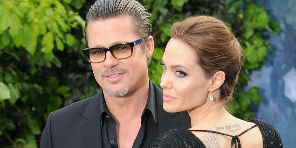 LYKKELIGE: Brad og Angelina giftet seg i Frankrike. LYKKELIGE: Brad og Angelina giftet seg i Frankrike.