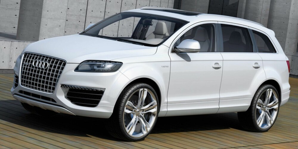 Audi Q7 V12 TDI Quattro. FOTO: Audi Audi Q7 V12 TDI Quattro. FOTO: Audi