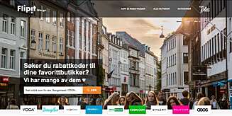 POPULÆR: Flipit hevder å være verden mest populære rabattside. POPULÆR: Flipit hevder å være verden mest populære rabattside.