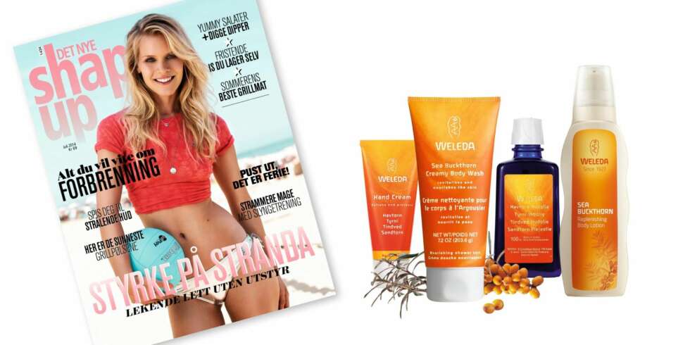 SVAR OG VINN: Hva synes du om denne utgaven av Det Nye ShapeUp? Si din mening og vinn produkter fra Weleda Skin Care. SVAR OG VINN: Hva synes du om denne utgaven av Det Nye ShapeUp? Si din mening og vinn produkter fra Weleda Skin Care.